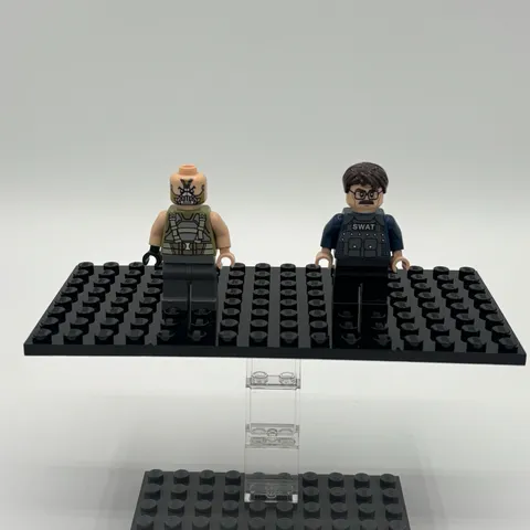LEGO batman Bane an dcommissioner Gordon Minifigures