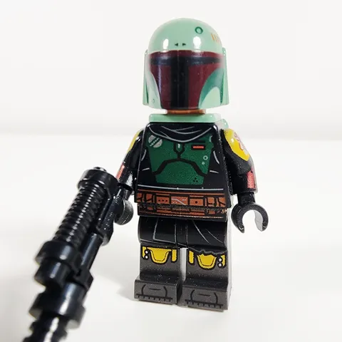 Lego Boba Fett Minifigure Star Wars The Book of Boba Fett 75344 sw1245
