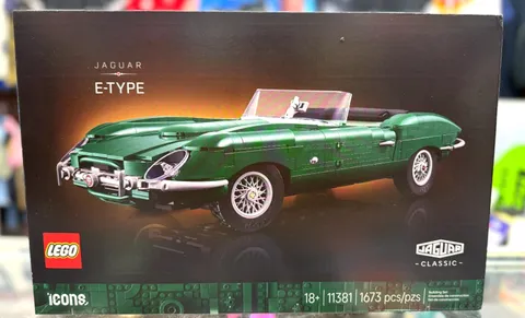 LEGO Icons Jaguar E-Type 11381 Classic Car 1673 PCS NEW SEALED