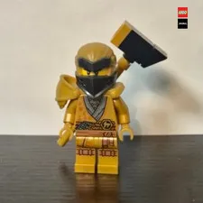 LEGO Ninjago Golden Cole 10th Anniversary NJO0651 Complete w/ Hammer