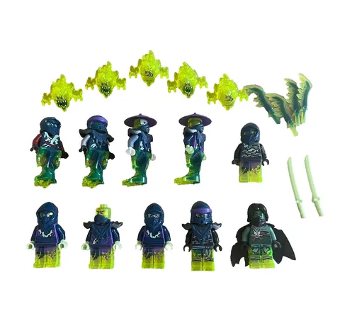 LEGO Minifigure NINJAGO Morro Ghost Ninja Lot Set Bulk Sale