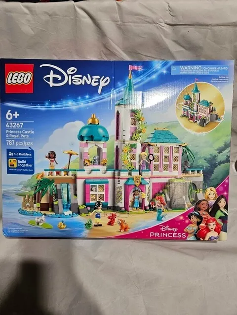 NEW LEGO Disney Princess Castle & Royal Pets, 6+ 43267
