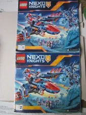 Lego Building Instructions Instruction Nexo Knights 70351 Part 1 and 2 Part 1 and 2