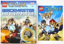 LEGO Legends of Chima BRICKMASTER THE QUEST FOR CHI NEW RARE UNIQUE & Comic Book