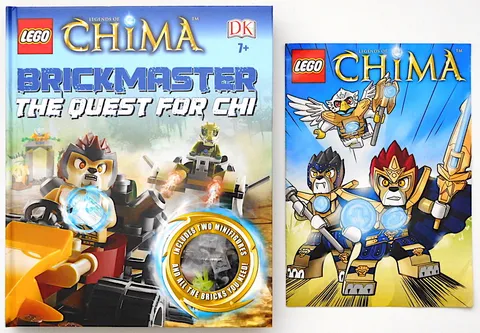 LEGO Legends of Chima BRICKMASTER THE QUEST FOR CHI NEW RARE UNIQUE & Comic Book