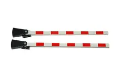2 Lego® TRAIN Railway 9V RC Bahnübergangs Schranken Set CROSSING
