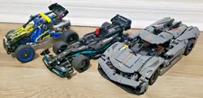 Lego Lot Of 3 Technic Car Sets 42173 42165 42164