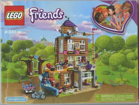 Lego Friends Friendship House (41340) Instructional Manual Booklet Only 