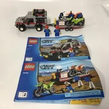 LEGO 4433 CITY Dirt Bike Transporter 100% Complete