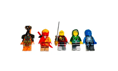 Lego 71019 Ninjago Minifigure Evo Boa Kai Core Fire Lloyd Jay Possession Kai Lot