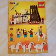 LEGO LEGOLAND Set 6061 Instruction Manual Vintage Illustrated 1984