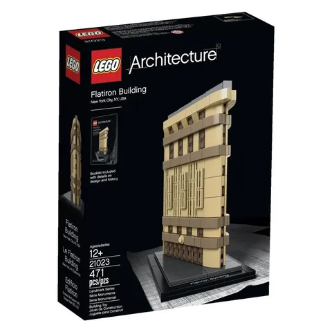 LEGO Architecture 21023 Flatiron Building New York 471pcs Landmark Set