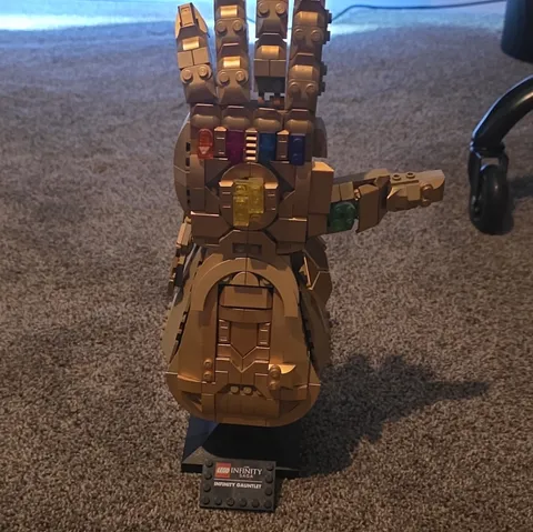 LEGO Marvel Infinity Gauntlet 76191 Thanos 590pc Complete Set Without Box