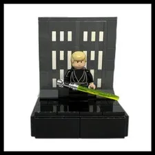 LEGO 10188 Star Wars Luke Skywalker Minifigure Lightsaber Display Stand UCS