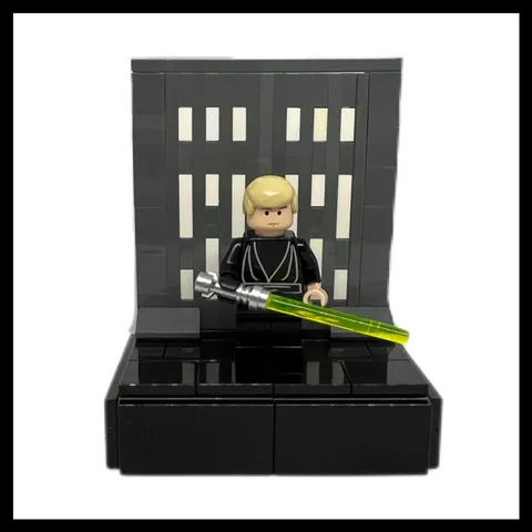 LEGO 10188 Star Wars Luke Skywalker Minifigure Lightsaber Display Stand UCS