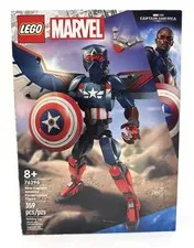 LEGO Marvel 76296 New Captain America Construction Figure NEW/SEALED