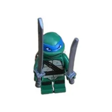 Lego Turtles Mini Figure 79103 TMNT Teenage Mutant Ninja Turtles Leonardo 6cm