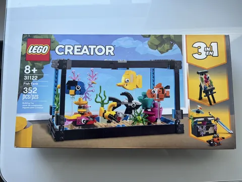 LEGO® Set 31122 - Creator 3 in 1 Fish Tank Brand New SEALED SOLD OUT RARE