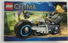LEGO® CHIMA Eglor's Twin Bike 2013 Instruction Manual 70007