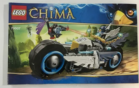 LEGO® CHIMA Eglor's Twin Bike 2013 Instruction Manual 70007