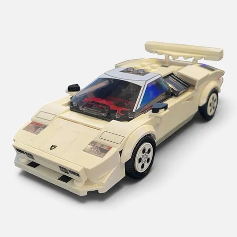 Lego Speed Champions Lamborghini Countach 76908 Retired Set Built Car Culture
