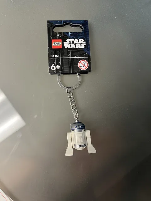 Lego Star Wars R2-D2 Minifigure Keychain 854312