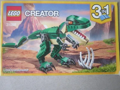 Lego Building Instructions Instruction Creator 31058 T Rex