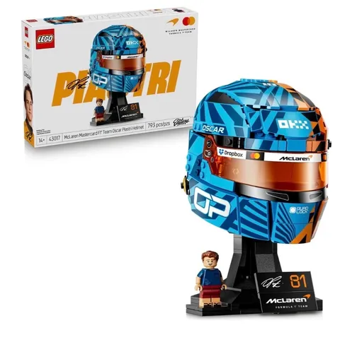 LEGO® Editions: McLaren Mastercard F1® Team Oscar Piastri Helmet (43017) | 🧡💙