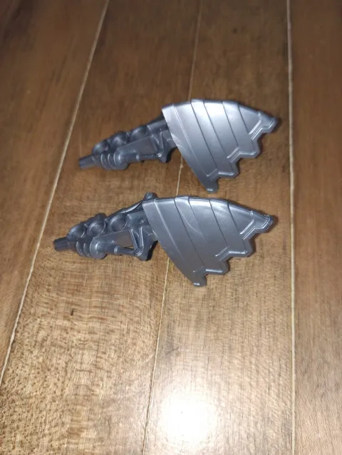 2 Lego Part 47315 Bionicle Weapon Earthshock Drill Claw Retired 2 pieces Pearl G