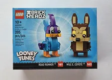 Lego BrickHeadz Road Runner & Wile E. Coyote 40559-Retired-NEW SEALED BOX NSB