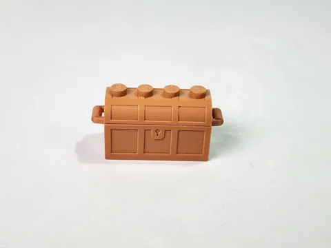 LEGO Pirates Treasure Chest Brown Stackable Building Accessory