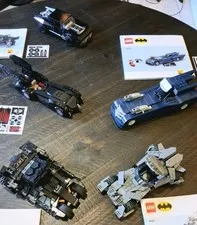 LEGO DC Batman Batmobile Vehicles Bundle Lot Set w/ Instructions Manual Included