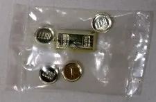 LEGO 97053 Gold Bar/Ingot and Coins Pieces Bag New Sealed