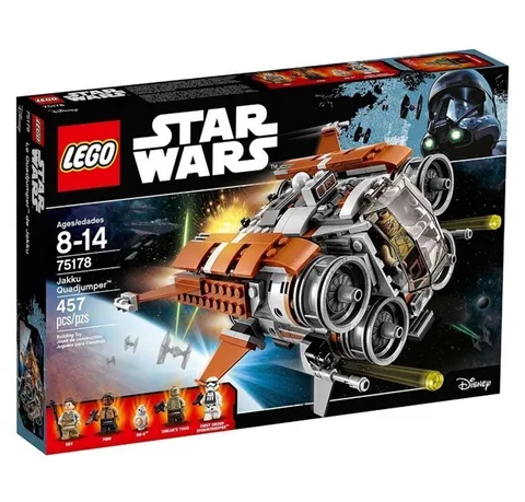 LEGO Star Wars 75178 Jakku Quadjumper 457 Pieces Retired Set New Sealed 2019