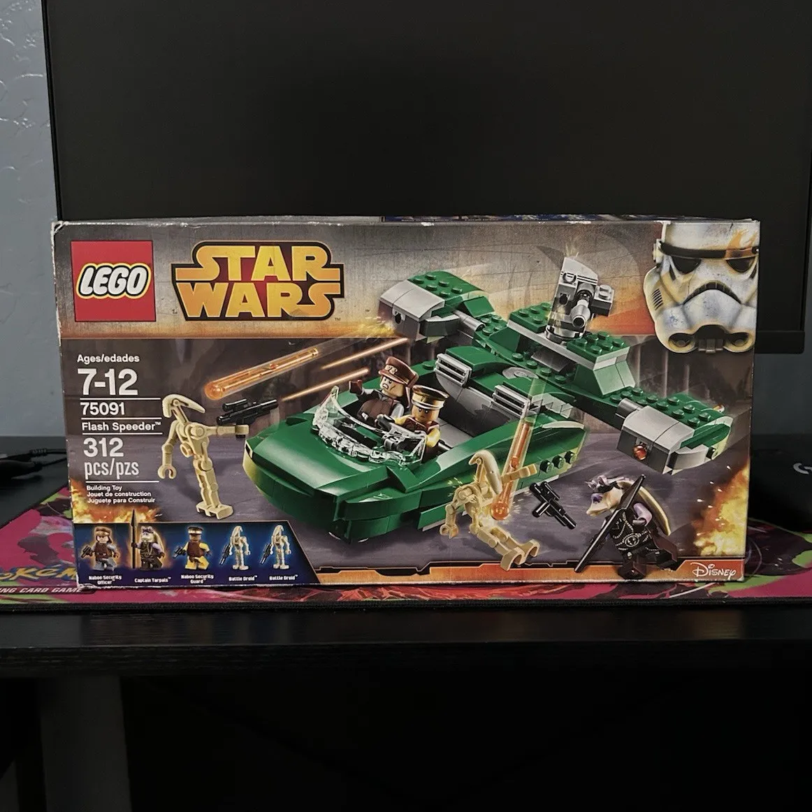 LEGO Star Wars Flash Speeder 75091 Complete Set 312 pcs Ages 7-12