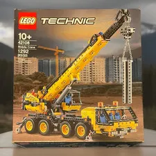 LEGO Technic 42108 Mobile Crane 1292 pcs 8-Wheel Steering Box