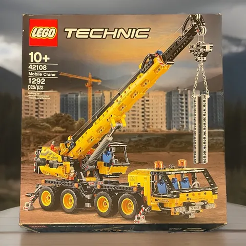 LEGO Technic 42108 Mobile Crane 1292 pcs 8-Wheel Steering Box