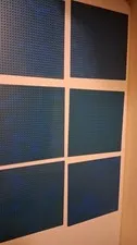 LEGO Classic Blue Baseplate Lot of 6
