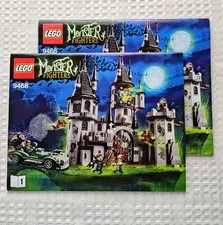 Lego Monster Fighters Vampyre Castle 9468 - Instructions Books Only 