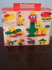 Vintage Lego Duplo Model 2377 45 Piece Building Set 1987 (s)