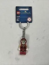 LEGO Legends of Chima Laval Key Chain (set number 851368) Rare New With Tags.