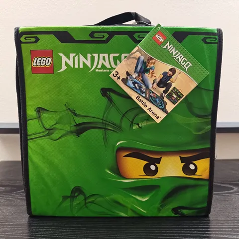NEW Lego Ninjago Masters Of Spinjitzu Battle Arena and Storage Case - 2012 Lloyd