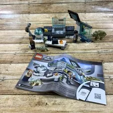 LEGO Jurassic World Dr Wu's Lab Baby Dinosaurs Breakout 75939 100% Complete