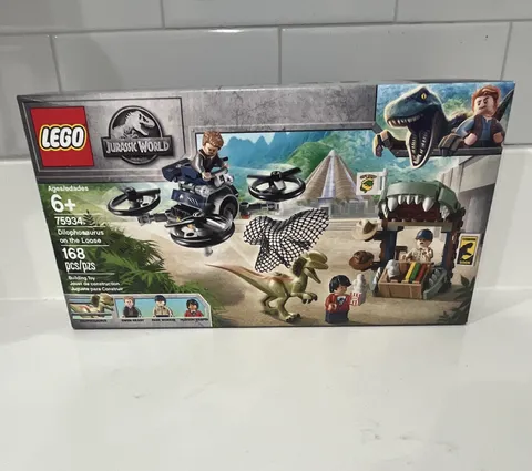 LEGO Jurassic World 75934 Dilophosaurus on the Loose 168 pcs, Age 6+