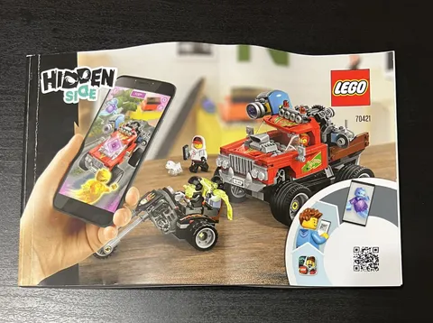 Lego Hidden Side 70421 El Fuegos Stunt Truck Product Builder Instruction Manual