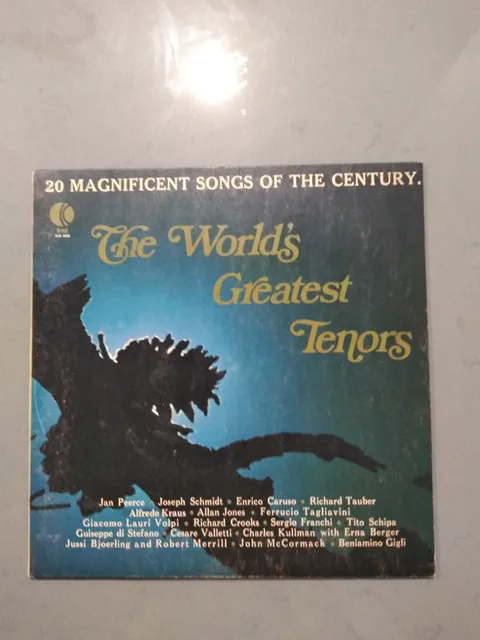 809# K-tell records New Zealand  The Greatest Tenors 1970's