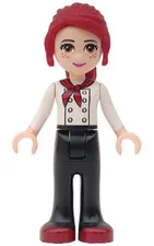 LEGO: Friends Mia Black Trousers White Top (frnd0050)
