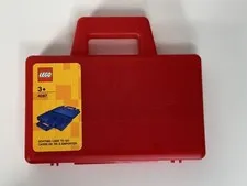 LEGO 4087 Sorting Box to Go Travel Case Organizing Dividers Red