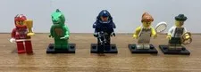 LEGO Minifigures Series 7 8 Dinosaur Galaxy Patrol Daredevil Tennis Lederhosen