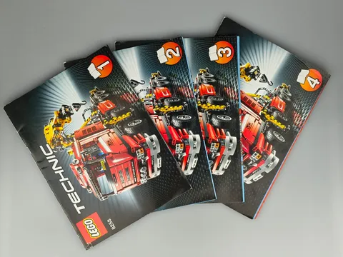 🩵 LEGO Technic 8258 - Truck with Power Slewing Crane - Instructions Instruction 🩵